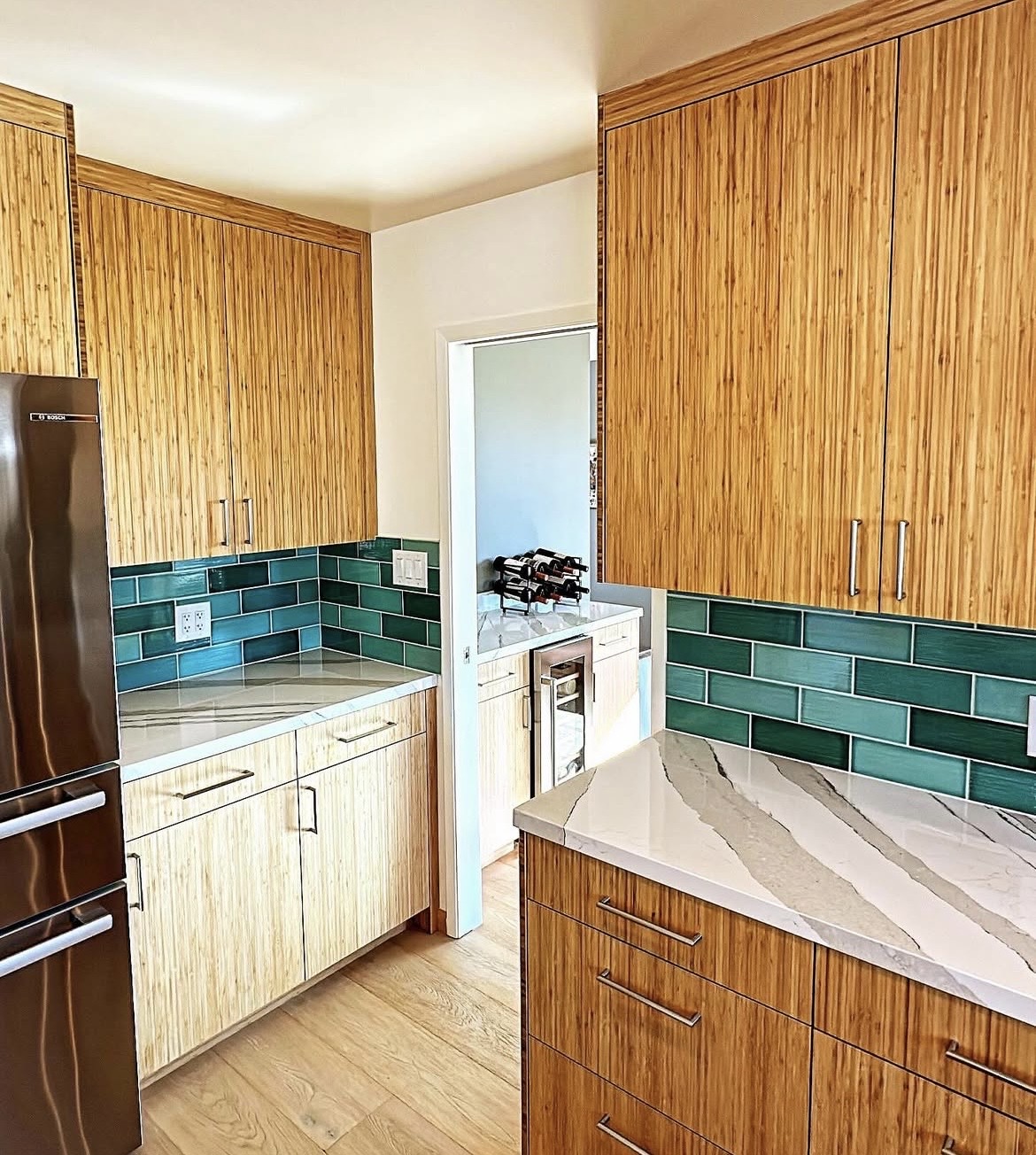 Custom kitchen cabinets San Francisco — full kitchen remodel with island
