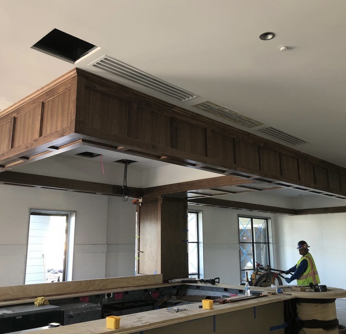 San Francisco kitchen cabinet project — upper and lower custom cabinetry