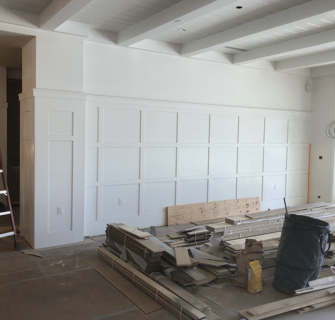 Custom built-in shelves San Francisco — open and closed storage