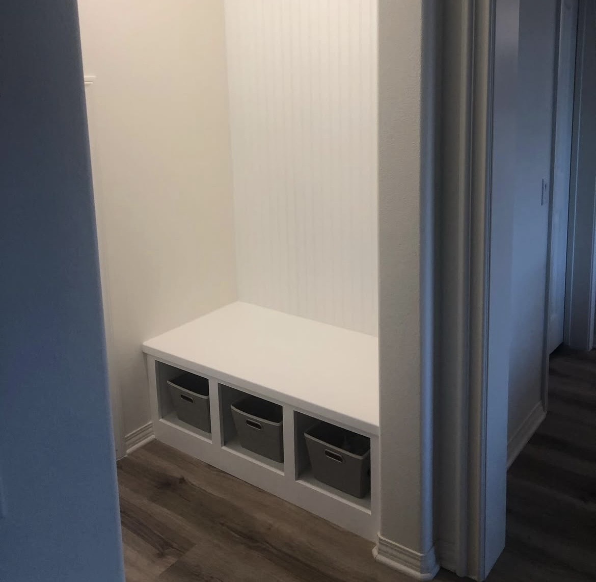 San Francisco built-in entertainment center — custom TV wall unit