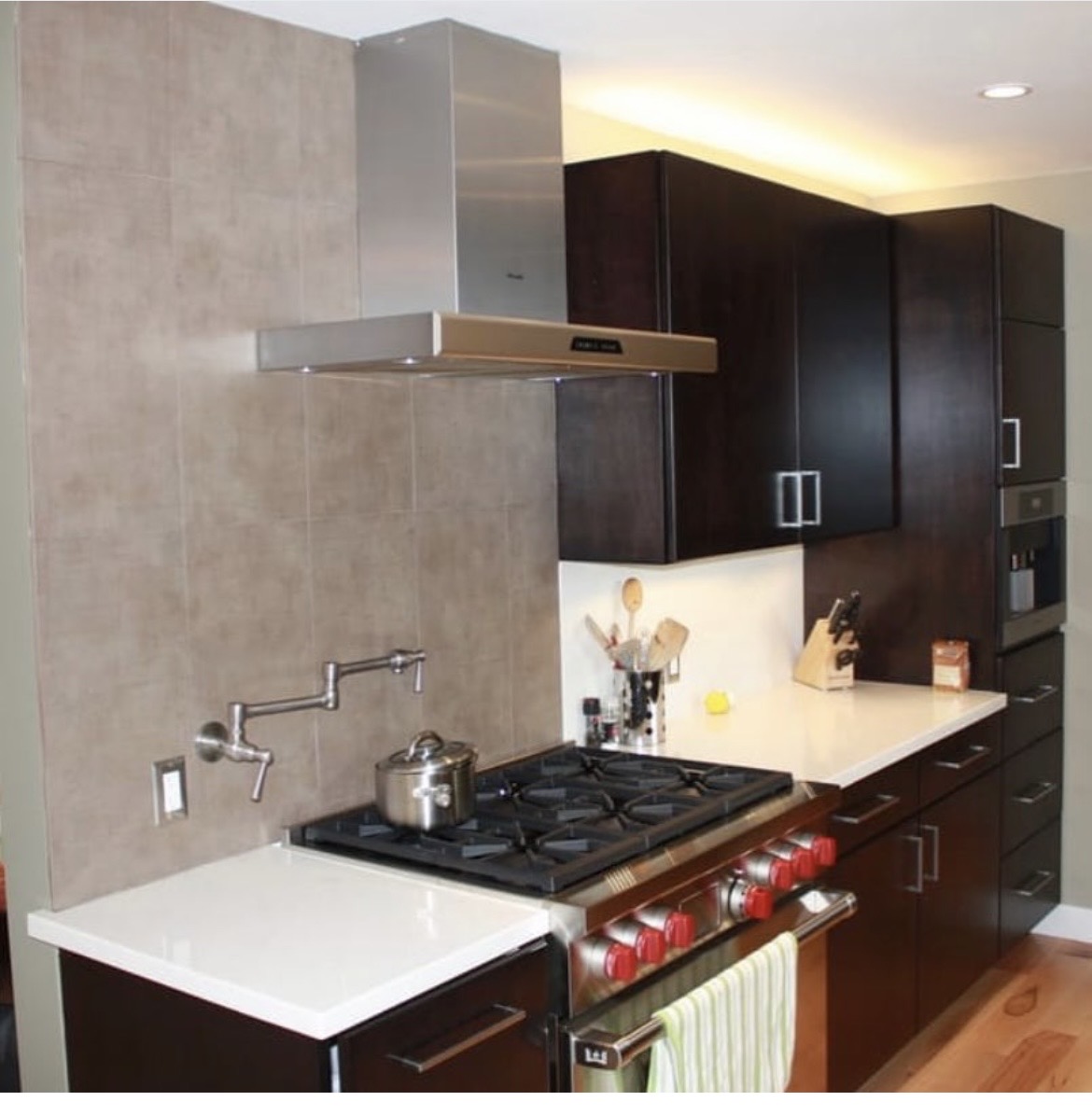 Custom kitchen cabinets San Francisco — full kitchen remodel with island
