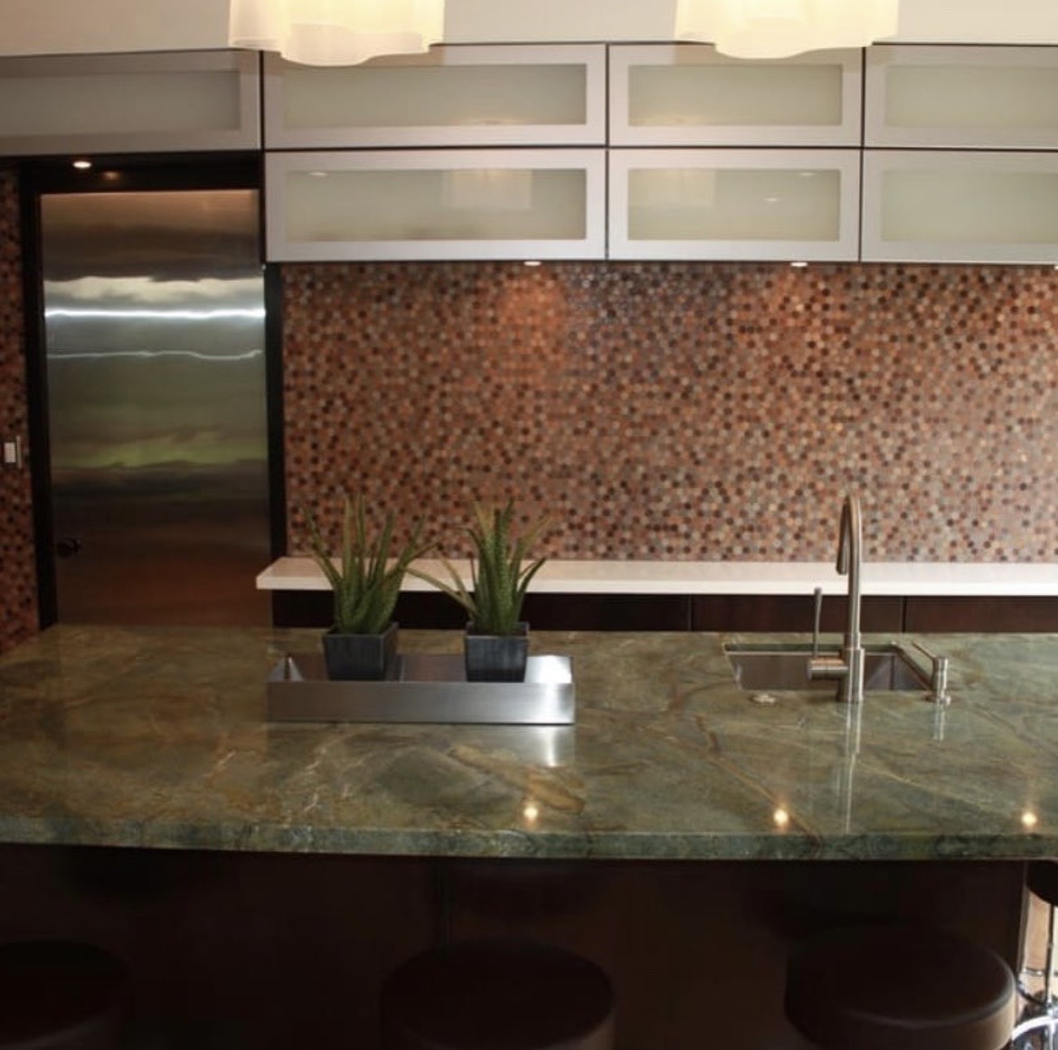 CNC custom kitchen cabinets San Francisco — shaker style with soft-close hardware
