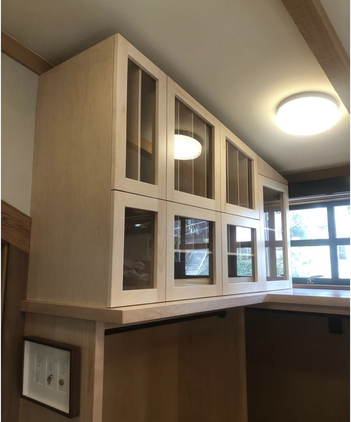 Custom kitchen cabinets San Francisco — pantry tower and base cabinets